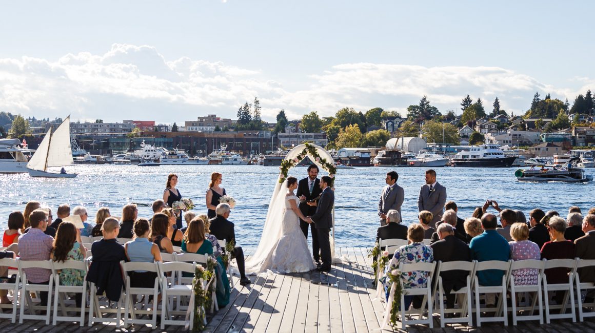 Lake Union wedding